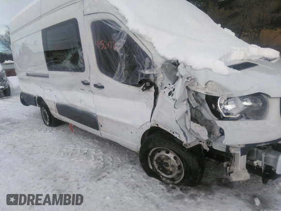 2021 Ford Transit Cargo with VIN 1FTBW3X89MKA61149, listed as a IAAI auction lot 41520778 with Not Provided miles. Bid and sale history available at carsss.com. Image 6.