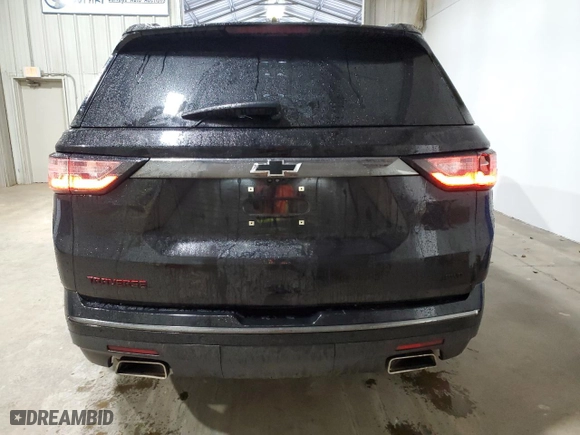 2019 Chevrolet Traverse Premier with VIN 1GNEVKKW1KJ233314, listed as a Copart auction lot 44336925 with 122,301 mi miles and Salvage Title. Bid and sale history available at carsss.com. Image 6.