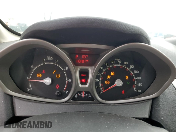 2011 Ford Fiesta SE with VIN 3FADP4BJ4BM147289, listed as a Copart auction lot 51699375 with 113,107 mi miles and Salvage Title. Bid and sale history available at carsss.com. Image 9.