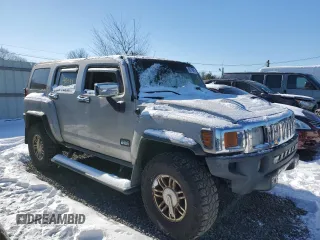 2007 Hummer H3 SUV with VIN 5GTDN13E978182754, listed as a Copart auction lot 89276895 with Not Provided miles and Clean Title. Bid and sale history available at DreamBid. Image 4.