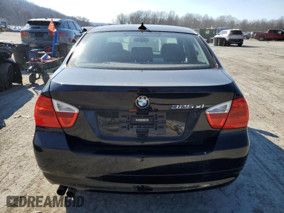 2006 BMW 3 Series 325xi with VIN WBAVD13526KT79858, listed as a Copart auction lot 47515895 with 188,099 mi miles and Clean Title. Bid and sale history available at carsss.com. Image 6.