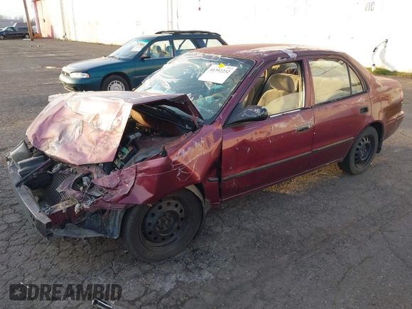1998 Toyota Corolla VE with VIN 1NXBR12E9WZ138078, listed as a IAAI auction lot 41392232 with Not provided miles and . Bid and sale history available at DreamBid. Image 2.