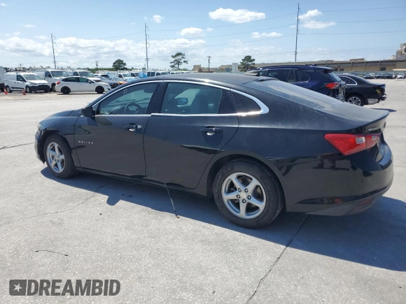 2016 Chevrolet Malibu LS z VIN 1G1ZB5ST3GF176854, wystawiony jako Copart lot #54553815 z przebiegiem Nie podano mil oraz Szkody całkowita. Historia ofert i sprzedaży dostępna na DreamBid. Obrazek 2.