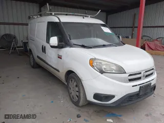 2017 Ram ProMaster City Cargo Van Tradesman SLT with VIN ZFBERFBB4H6G82456, listed as a IAAI auction lot 41700258 with 101,386 mi miles. Bid and sale history available at carsss.com. Image 1.