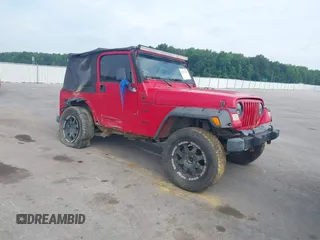 2001 Jeep Wrangler Sport with VIN 1J4FA49S31P335680, listed as a IAAI auction lot 42471312 with 212,927 mi miles and . Bid and sale history available at DreamBid. Image 1.