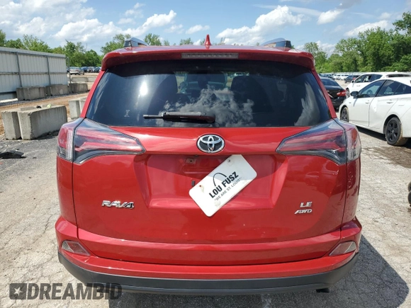 2017 Toyota RAV4 LE с VIN JTMBFREV0HJ122203, выставлен на аукционе Copart как лот 57300735 с пробегом 58 429 миль миль и Списание • Salvage title. История ставок и продаж доступна на DreamBid. Изображение 6.