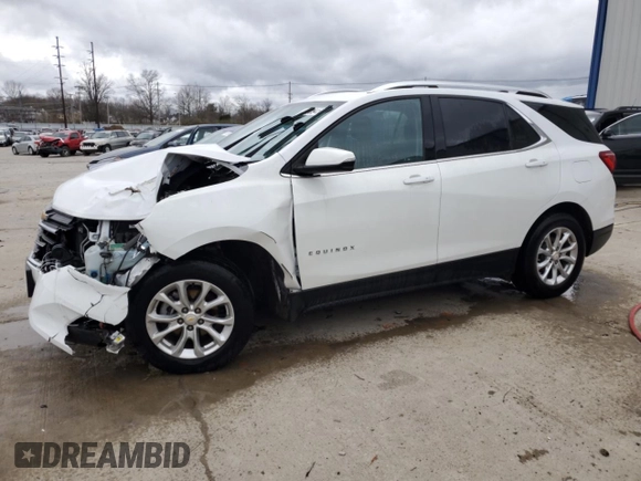 2018 Chevrolet Equinox LT z VIN 2GNAXSEVXJ6242309, wystawiony jako Copart lot #49909455 z przebiegiem 119 457 mil mil oraz Szkoda całkowita • Salvage title. Historia ofert i sprzedaży dostępna na DreamBid. Obrazek 1.
