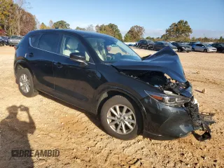 2024 Mazda CX-5 2.5 S Carbon Edition with VIN JM3KFBCL6R0493907, listed as a Copart auction lot 78135244 with 7,108 mi miles and Salvage Title. Bid and sale history available at carsss.com. Image 4.