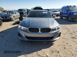 2023 BMW 3 Series 330e xDrive with VIN 3MW39FS07P8D00974, listed as a Copart auction lot 84912304 with 18,879 mi miles and Salvage Title. Bid and sale history available at carsss.com. Image 5.