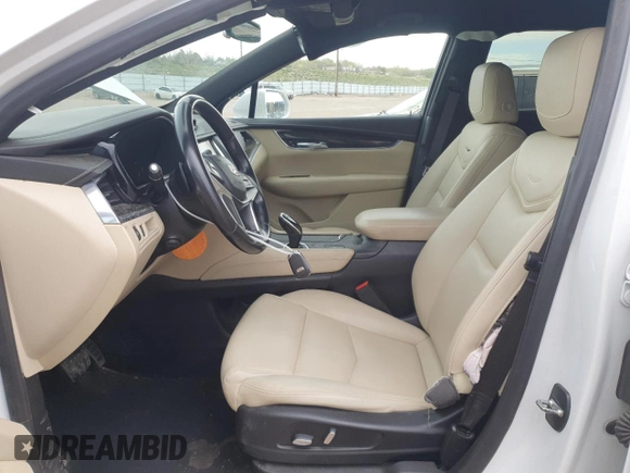 2018 Cadillac XT5 FWD with VIN 1GYKNARSXJZ223593, listed as a Copart auction lot 54414045 with 48,097 mi miles and Salvage title. Bid and sale history available at DreamBid. Image 7.