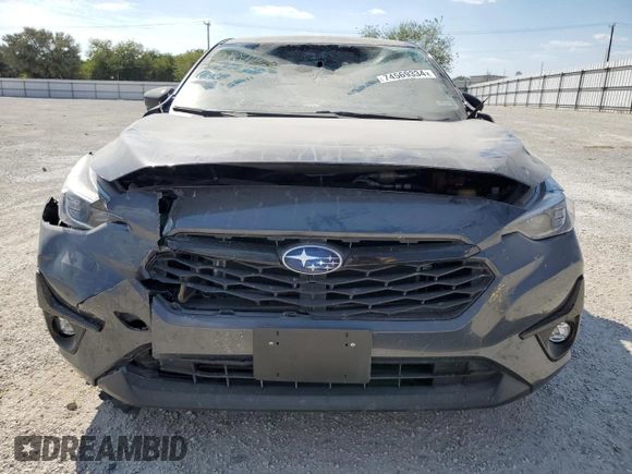 2024 Subaru Impreza RS with VIN JF1GUHHC6R8346395, listed as a Copart auction lot 74569334 with 7,253 mi miles and Salvage Title. Bid and sale history available at carsss.com. Image 5.