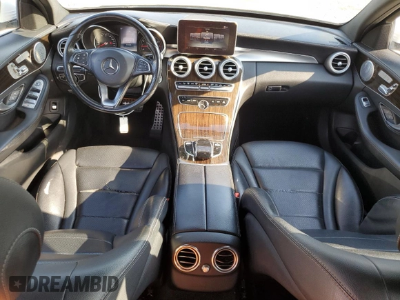 2016 Mercedes-Benz C 300 Luxury with VIN 55SWF4KB4GU126497, listed as a Copart auction lot 54572505 with 101,699 mi miles and Salvage Title. Bid and sale history available at DreamBid. Image 8.