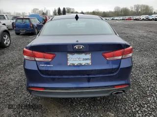 2017 Kia Optima LX with VIN 5XXGT4L33HG130237, listed as a Copart auction lot 51127305 with 76,944 mi miles and Salvage Title. Bid and sale history available at carsss.com. Image 6.