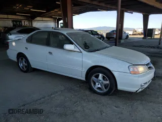 2003 Acura TL with VIN 19UUA56623A048297, listed as a Copart auction lot 48259265 with 123,135 mi miles and Clean Title. Bid and sale history available at carsss.com. Image 4.