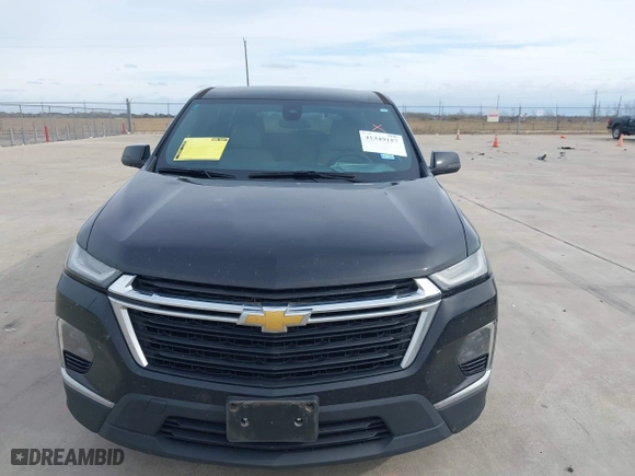 2022 Chevrolet Traverse LS with VIN 1GNERFKW5NJ119395, listed as a IAAI auction lot 41349157 with 52,406 mi miles. Bid and sale history available at carsss.com. Image 12.