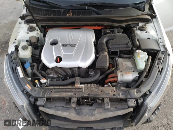 2016 Kia Optima Hybrid EX with VIN KNAGN4AD6G5099121, listed as a Copart auction lot 41818295 with 0 mi miles and Salvage Title. Bid and sale history available at carsss.com. Image 12.