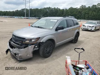 2019 Dodge Journey SE z VIN 3C4PDCBB9KT845079, wystawiony jako Copart lot #58590535 z przebiegiem 145 712 mil mil oraz Szkoda całkowita • Salvage title. Historia ofert i sprzedaży dostępna na DreamBid. Obrazek 1.