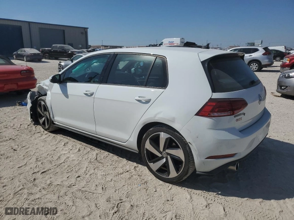 2020 Volkswagen Golf GTI S with VIN 3VW5T7AU1LM003026, listed as a Copart auction lot 74278864 with 23,970 mi miles and Salvage Title. Bid and sale history available at carsss.com. Image 2.