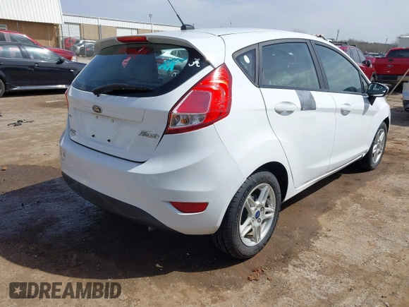 2017 Ford Fiesta SE with VIN 3FADP4EJ0HM110535, listed as a IAAI auction lot 41810763 with 58,317 mi miles. Bid and sale history available at carsss.com. Image 4.