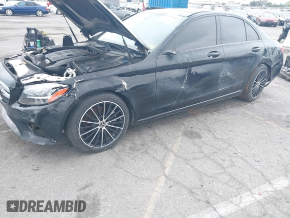 2020 Mercedes-Benz C 300 with VIN W1KWF8DB4LR594133, listed as a IAAI auction lot 42180805 with 43,437 mi miles and . Bid and sale history available at carsss.com. Image 6.