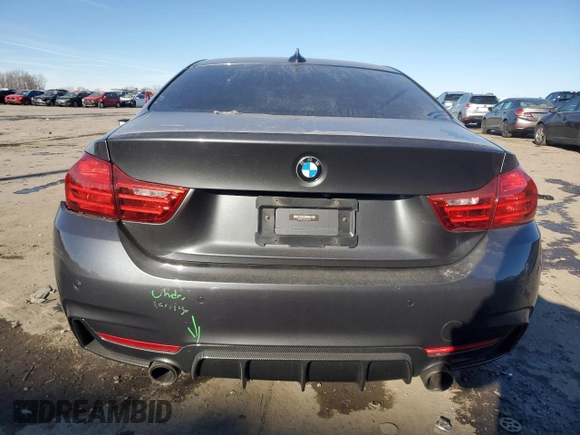 2016 BMW 4 Series 435i с VIN WBA3R1C55GK529018, выставлен на аукционе Copart как лот 42174495 с пробегом 69 939 миль миль и Списание • Salvage title. История ставок и продаж доступна на DreamBid. Изображение 6.