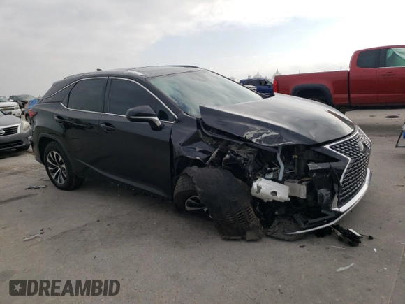 2020 Lexus RX with VIN 2T2AZMAAXLC151541, listed as a Copart auction lot 82601054 with 54,629 mi miles and Salvage Title. Bid and sale history available at carsss.com. Image 4.