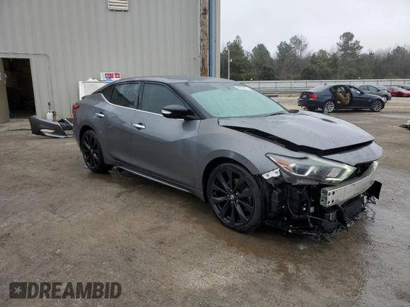 2017 Nissan Maxima S with VIN 1N4AA6AP0HC457374, listed as a Copart auction lot 43526645 with 114,752 mi miles and Salvage Title. Bid and sale history available at DreamBid. Image 4.