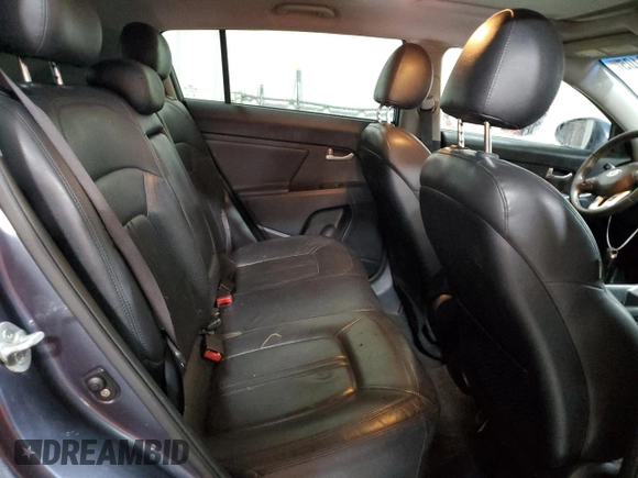 2011 Kia Sportage EX with VIN KNDPCCA22B7041389, listed as a Copart auction lot 60989105 with 98,542 mi miles and Salvage title. Bid and sale history available at DreamBid. Image 11.