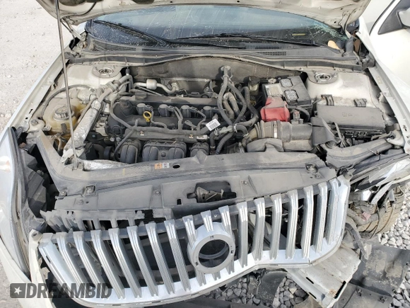2010 Mercury Milan Premier with VIN 3MEHM0JA1AR642337, listed as a Copart auction lot 69718484 with 0 mi miles and Salvage Title. Bid and sale history available at carsss.com. Image 12.