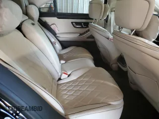 2024 Mercedes-Benz S 580e with VIN W1K6G6KB1RA271024, listed as a Copart auction lot 66407174 with 3,274 mi miles and Salvage Title. Bid and sale history available at DreamBid. Image 10.