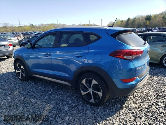 2017 Hyundai Tucson Limited z VIN KM8J3CA23HU328915, wystawiony jako Copart lot #54921755 z przebiegiem 113 812 mil mil oraz Szkoda całkowita • Salvage title. Historia ofert i sprzedaży dostępna na DreamBid. Obrazek 2.