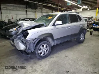 2005 Hyundai Tucson GLS with VIN KM8JN12D65U108923, listed as a Copart auction lot 85901474 with 0 mi miles and Salvage Title. Bid and sale history available at carsss.com. Image 1.