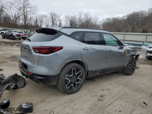 2023 Chevrolet Blazer RS with VIN 3GNKBKRS5PS225298, listed as a Copart auction lot 50971865 with 11,353 mi miles and Salvage Title. Bid and sale history available at carsss.com. Image 3.