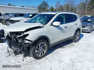2015 Nissan Rogue SL with VIN 5N1AT2MV0FC791503, listed as a IAAI auction lot 41622888 with 110,792 mi miles. Bid and sale history available at carsss.com. Image 20.