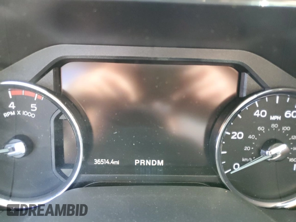 2022 Ford F-350 XL with VIN 1FT8W3BT5NED91537, listed as a Copart auction lot 47997985 with 36,514 mi miles and Salvage Title. Bid and sale history available at DreamBid. Image 9.