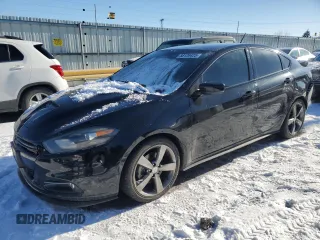 2016 Dodge Dart GT with VIN 1C3CDFEB2GD584973, listed as a Copart auction lot 88126425 with 100,430 mi miles and Salvage Title. Bid and sale history available at DreamBid. Image 1.