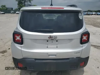 2018 Jeep Renegade Latitude with VIN ZACCJABB5JPH11414, listed as a Copart auction lot 57204235 with 73,097 mi miles and Salvage title. Bid and sale history available at DreamBid. Image 6.