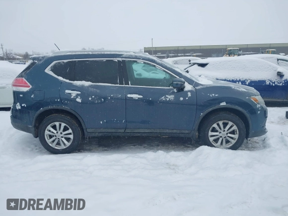 2014 Nissan Rogue S with VIN 5N1AT2MV2EC853126, listed as a IAAI auction lot 41612903 with 118,311 mi miles. Bid and sale history available at carsss.com. Image 13.