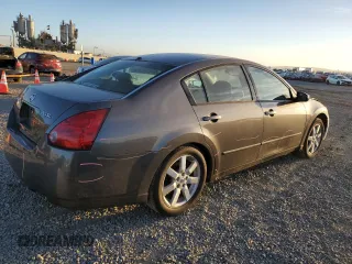 2006 Nissan Maxima 3.5 SE with VIN 1N4BA41EX6C806559, listed as a Copart auction lot 80998724 with 183,273 mi miles and Salvage Title. Bid and sale history available at carsss.com. Image 3.