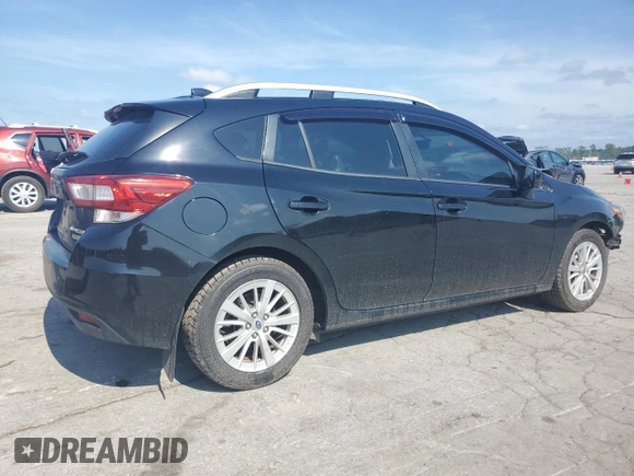 2017 Subaru Impreza Premium with VIN 4S3GTAB68H3740936, listed as a Copart auction lot 64212525 with 74,284 mi miles and Salvage title. Bid and sale history available at DreamBid. Image 3.