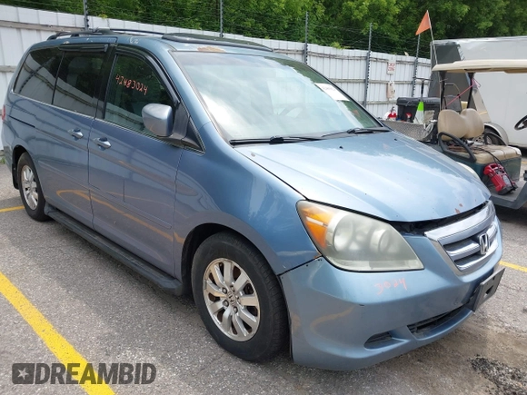 2009 Honda Odyssey EX-L с VIN 5FNRL38769B008104, выставлен на аукционе IAAI как лот 42483024 с пробегом 172 686 миль миль и . История ставок и продаж доступна на DreamBid. Изображение 1.