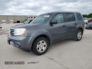 2012 Honda Pilot LX with VIN 5FNYF3H28CB028725, listed as a Copart auction lot 53964065 with 108,740 mi miles and Clean title. Bid and sale history available at DreamBid. Image 1.
