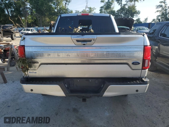2018 Ford F-150 XL with VIN 1FTFW1E11JFD73191, listed as a Copart auction lot 60632965 with Not provided miles and Salvage title. Bid and sale history available at DreamBid. Image 6.