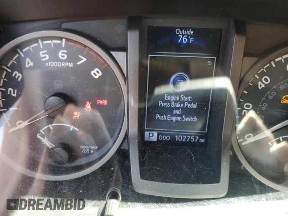 2018 Toyota Tacoma SR with VIN 3TMCZ5AN4JM183590, listed as a Copart auction lot 51714455 with 102,757 mi miles and Salvage Title. Bid and sale history available at DreamBid. Image 9.
