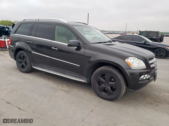 2011 Mercedes-Benz GL-Class GL 450 with VIN 4JGBF7BE5BA650766, listed as a Copart auction lot 51236455 with 189,453 mi miles and Clean Title. Bid and sale history available at carsss.com. Image 4.