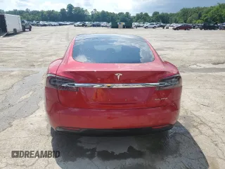 2020 Tesla Model S Long Range with VIN 5YJSA1E25LF412216, listed as a Copart auction lot 62078295 with 45,384 mi miles and Salvage title. Bid and sale history available at DreamBid. Image 6.