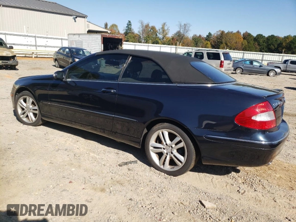 2006 Mercedes-Benz CLK-Class 3.5L with VIN WDBTK56G26T063518, listed as a Copart auction lot 76255904 with 69,135 mi miles and Clean Title. Bid and sale history available at carsss.com. Image 2.