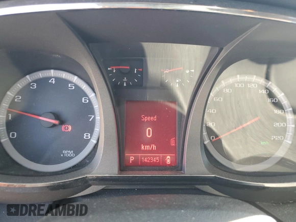 2011 GMC Terrain SLE-2 with VIN 2CTFLTEC4B6265346, listed as a Copart auction lot 62156475 with 142,345 mi miles and Salvage title. Bid and sale history available at DreamBid. Image 9.