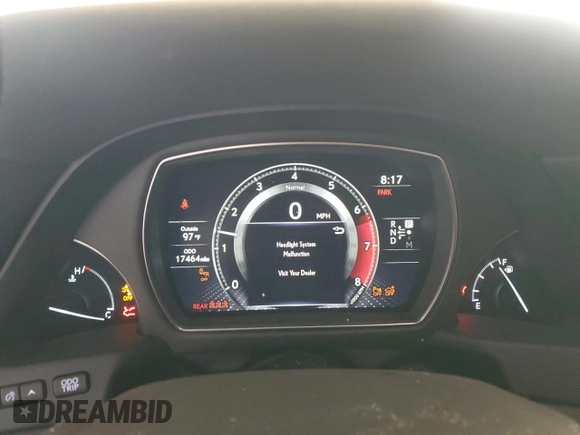 2021 Lexus LS 500 with VIN JTHD51FF7M5013985, listed as a Copart auction lot 65029914 with 17,464 mi miles and Salvage title. Bid and sale history available at DreamBid. Image 9.
