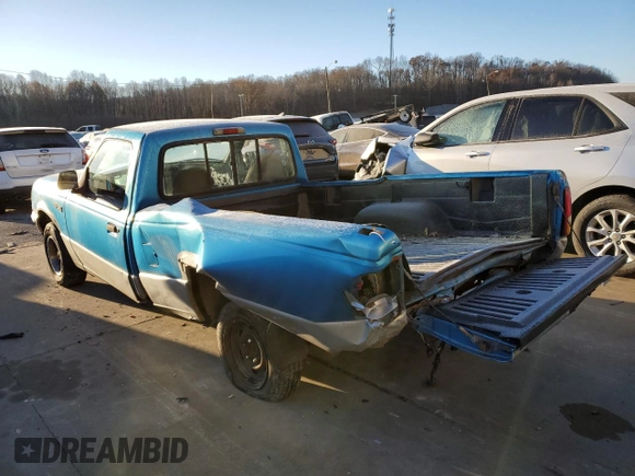 1993 Ford Ranger Splash with VIN 1FTCR10U8PPB08220, listed as a Copart auction lot 83529164 with 284,189 mi miles and Salvage title. Bid and sale history available at DreamBid. Image 2.